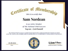 Member of The National Trial Lawyers