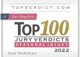 Top 100 personal injury verdicts — Los Angeles 2022