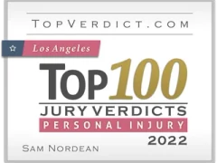 Top 100 personal injury verdicts — Los Angeles 2022